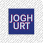 Kühlschrankmagnet Joghurt