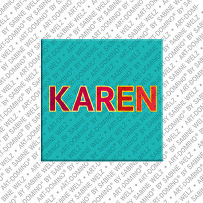 Kühlschrankmagnet Karen