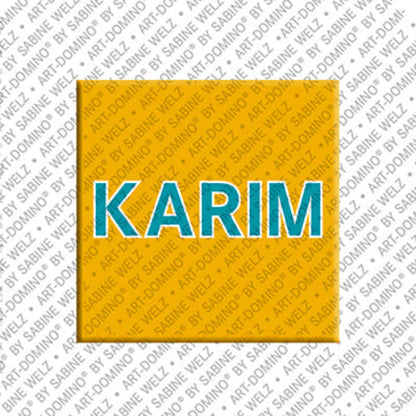 Kühlschrankmagnet Karim