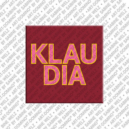 Kühlschrankmagnet Klaudia