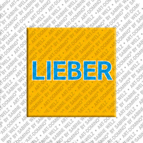 Kühlschrankmagnet LIEBER