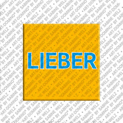 Kühlschrankmagnet LIEBER