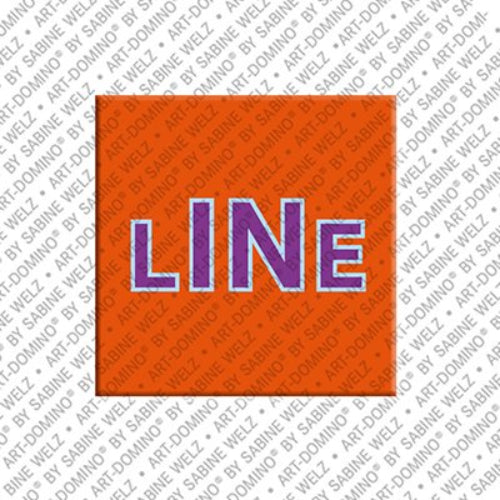 Kühlschrankmagnet Line