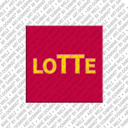 Kühlschrankmagnet Lotte