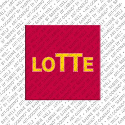Kühlschrankmagnet Lotte