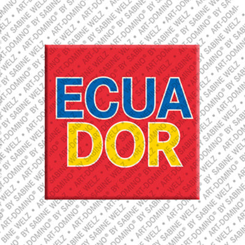 Kühlschrankmagnet Ecuador