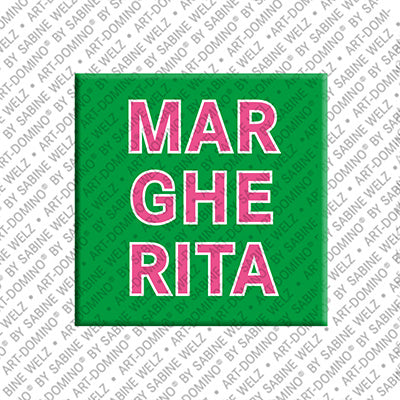 Kühlschrankmagnet mit Schriftzug Margherita