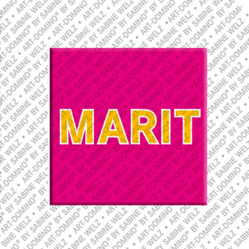 Kühlschrankmagnet Name Marit