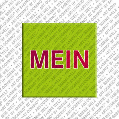 Kühlschrankmagnet MEIN