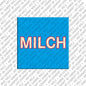 Kühlschrankmagnet Milch