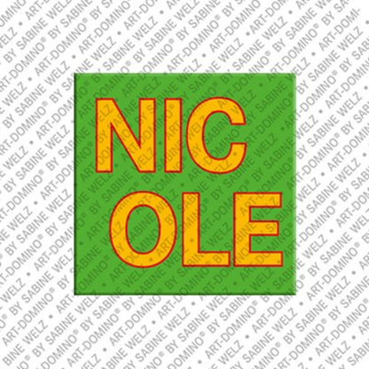 Kühlschrankmagnet Nicole