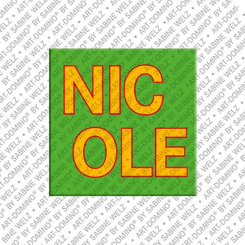 Kühlschrankmagnet Nicole