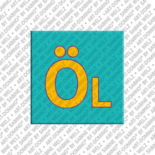 Kühlschrankmagnet Öl