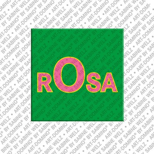 Kühlschrankmagnet Rosa