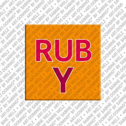 Kühlschrankmagnet Ruby