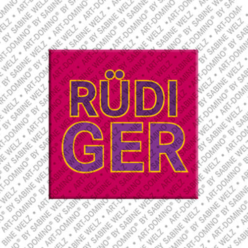 Kühlschrankmagnet Rüdiger