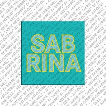 Kühlschrankmagnet Sabrina
