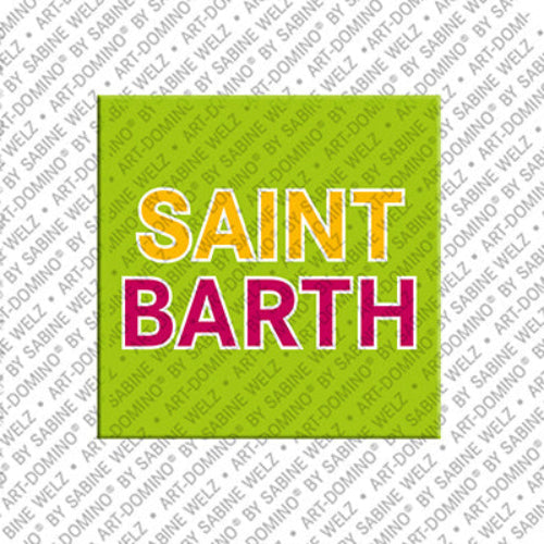 Kühlschrankmagnet Saint Barth