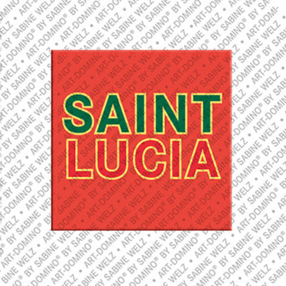 Kühlschrankmagnet Saint Lucia