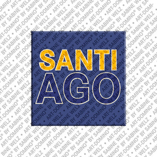 Kühlschrankmagnet Santiago