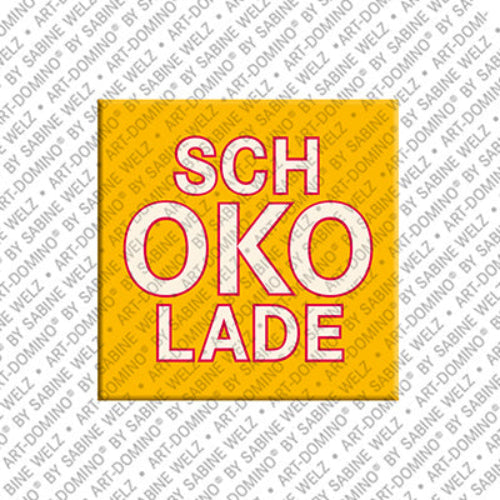 Kühlschrankmagnet Schokolade