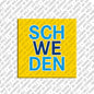 Kühlschrankmagnet Schweden