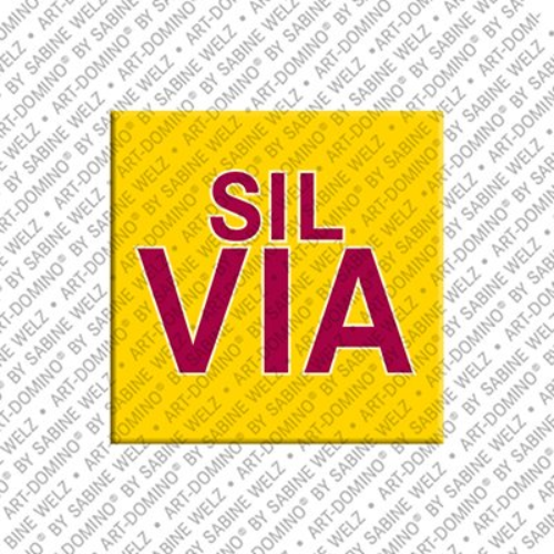 Kühlschrankmagnet Silvia