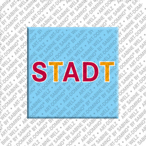 Kühlschrankmagnet Stadt