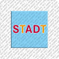 Kühlschrankmagnet Stadt