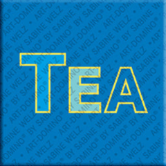 Kühlschrankmagnet mit Schriftzug Tea