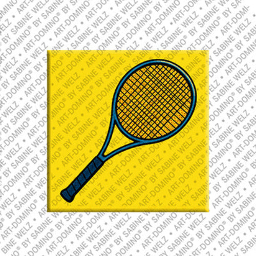 Magnet mit Tennisschläger