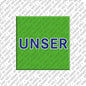 Kühlschrankmagnet Unser