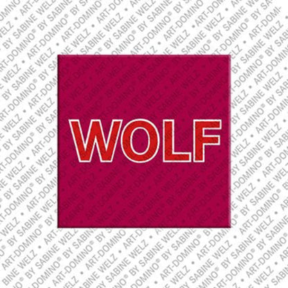 Kühlschrankmagnet Wolf