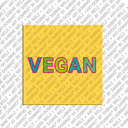 Kühlschrankmagnet Vegan