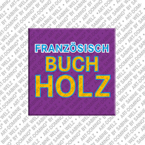 Kühlschrankmagnet Französisch Buchholz