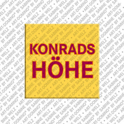 Kühlschrankmagnet Konradshöhe