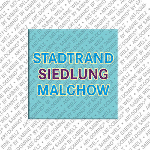 Kühlschrankmagnet Stadtrandsiedlung Malchow