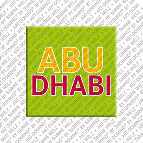 Kühlschrankmagnet Abu Dhabi