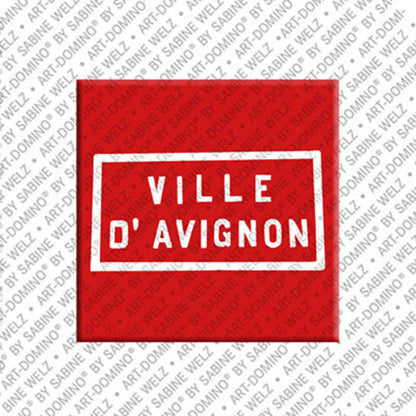 Kühlschrankmagnet Avignon Bodendeckel
