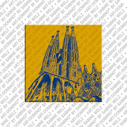 Kühlschrankmagnet Barcelona