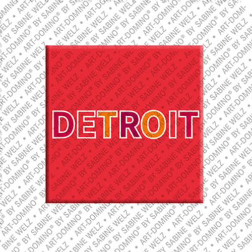 Kühlschrankmagnet Detroit