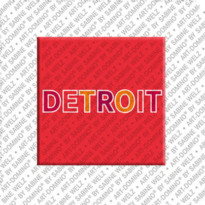 Kühlschrankmagnet Detroit