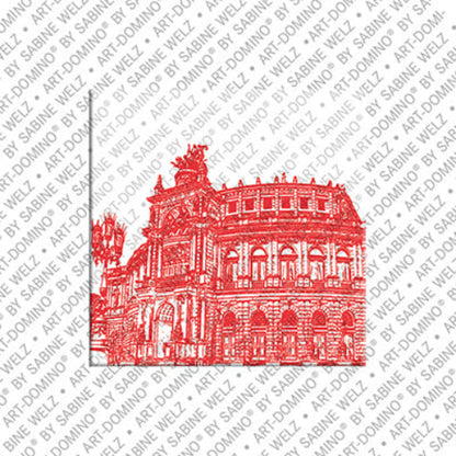 Kühlschrankmagnet Dresden