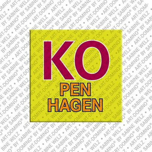 Kühlschrankmagnet Kopenhagen