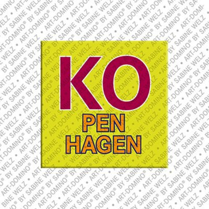 Kühlschrankmagnet Kopenhagen