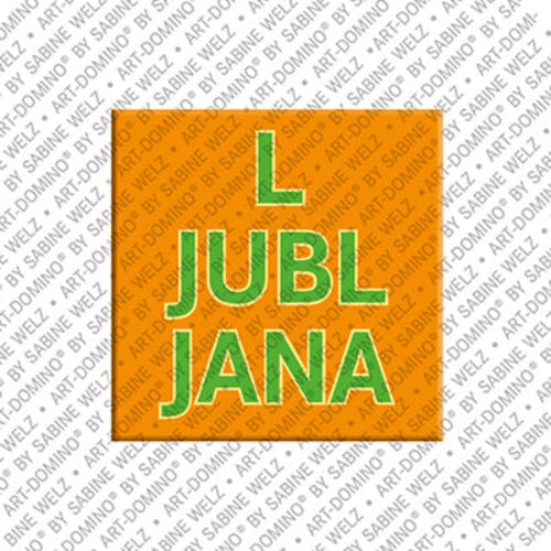 Kühlschrankmagnet Ljubljana