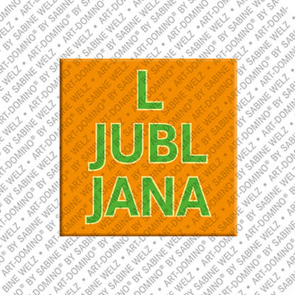 Kühlschrankmagnet Ljubljana