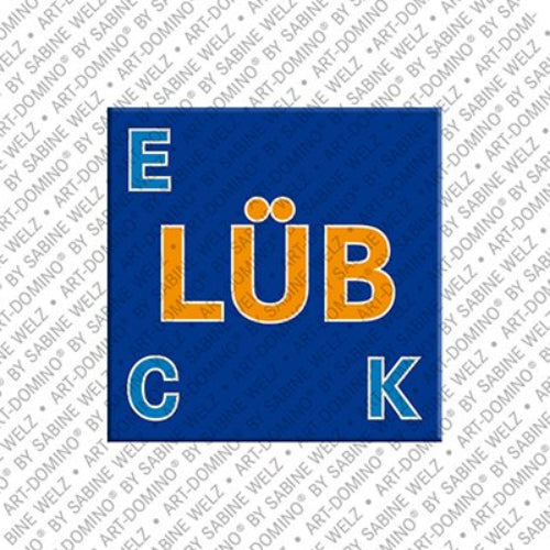 Kühlschrankmagnet Lübeck