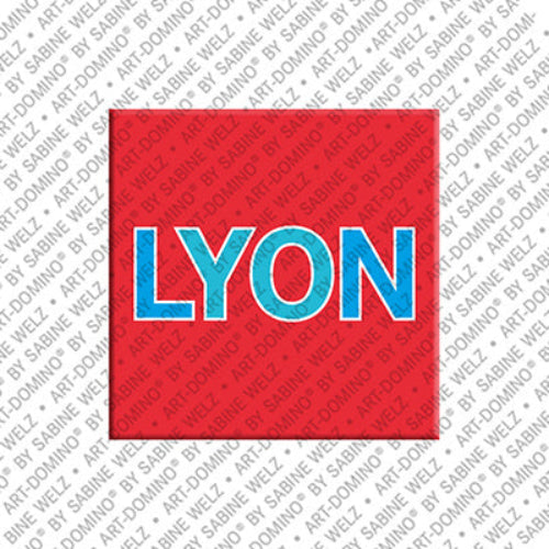Kühlschrankmagnet Lyon