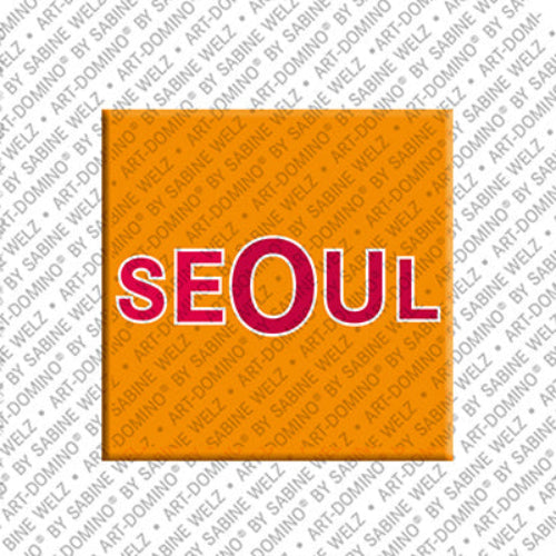 Kühlschrankmagnet Seoul